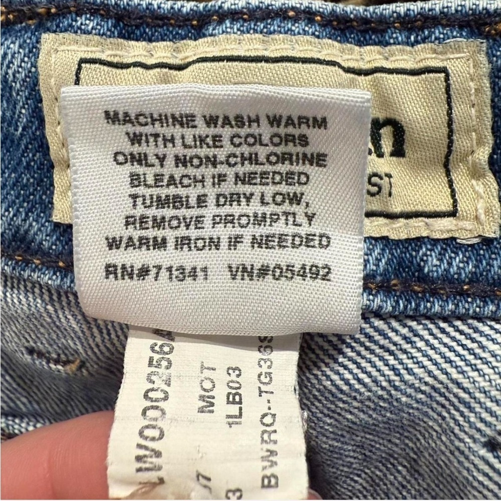 L.L. Bean Jeans Relaxed Straight Leg Comfort Waist, Plus Size 16, Y2K/Vintage - Picture 12 of 13